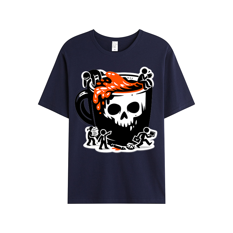 T-shirt Kaffeekollaps Kollegen Büroopfer