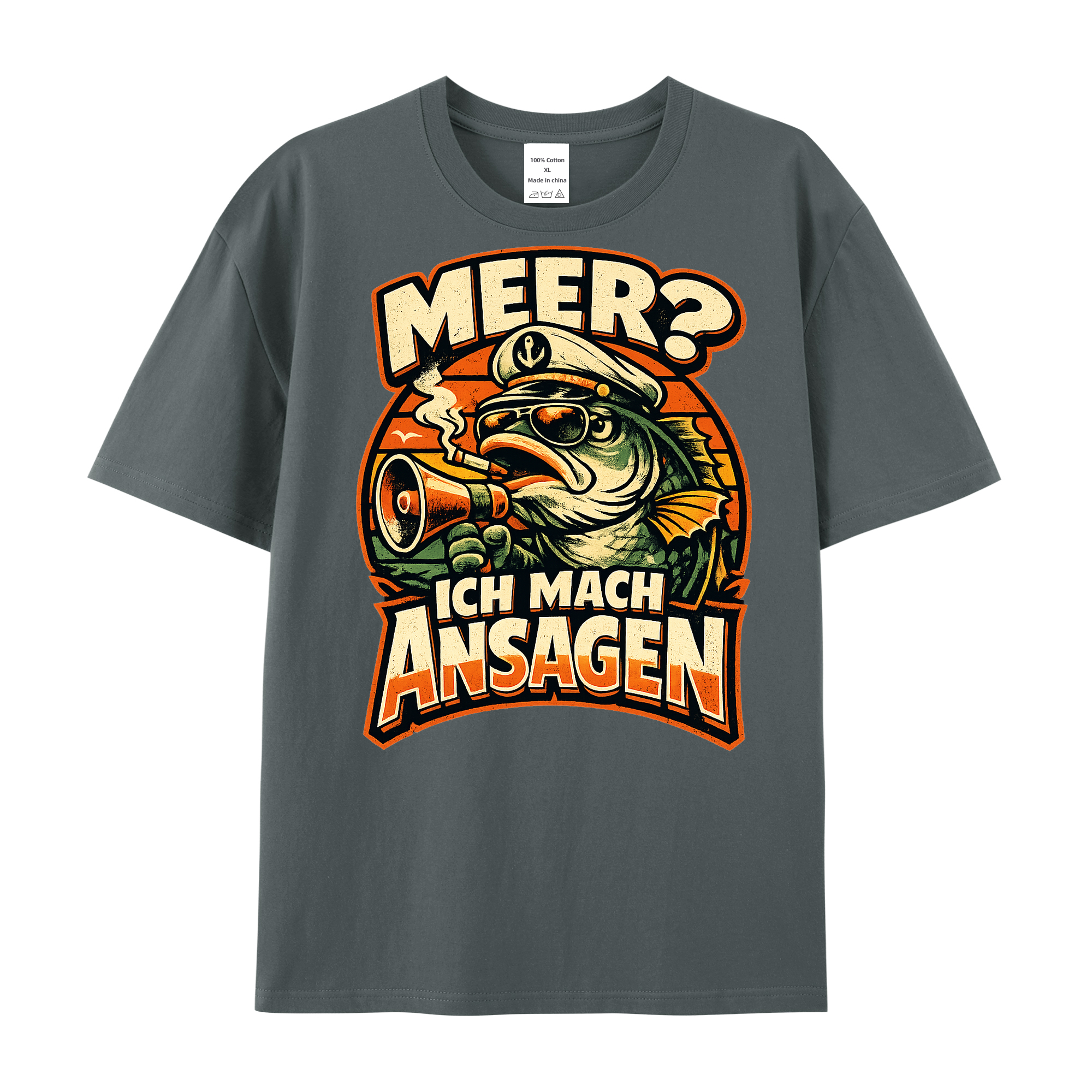 T-Shirt Meer Ansagen Angler Style
