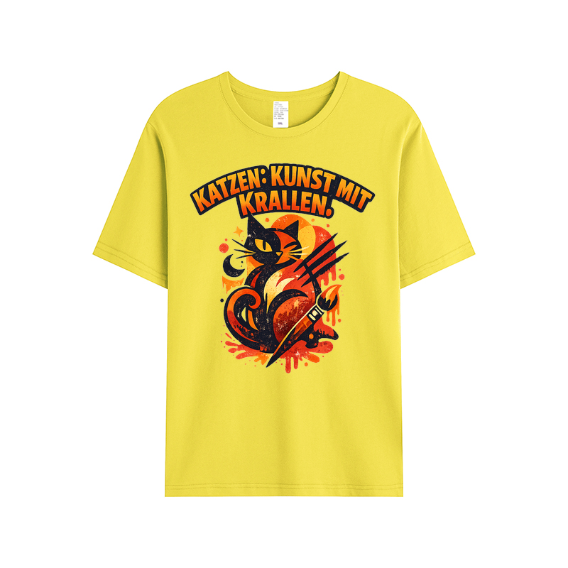 T-Shirt KrallenKunst für Katzenliebhaber