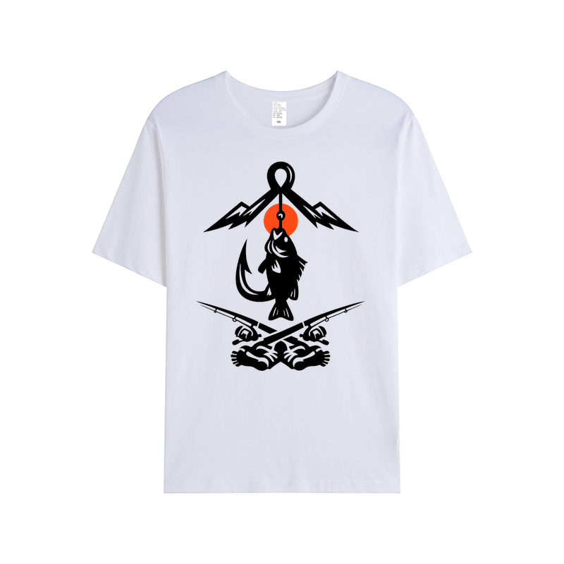 t-shirt Angelglück am Wasser