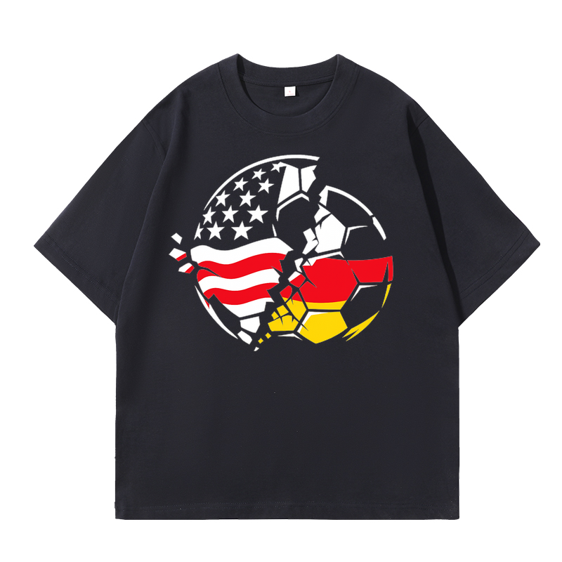T-shirt Glitzerndes Grätschen im Flutlicht