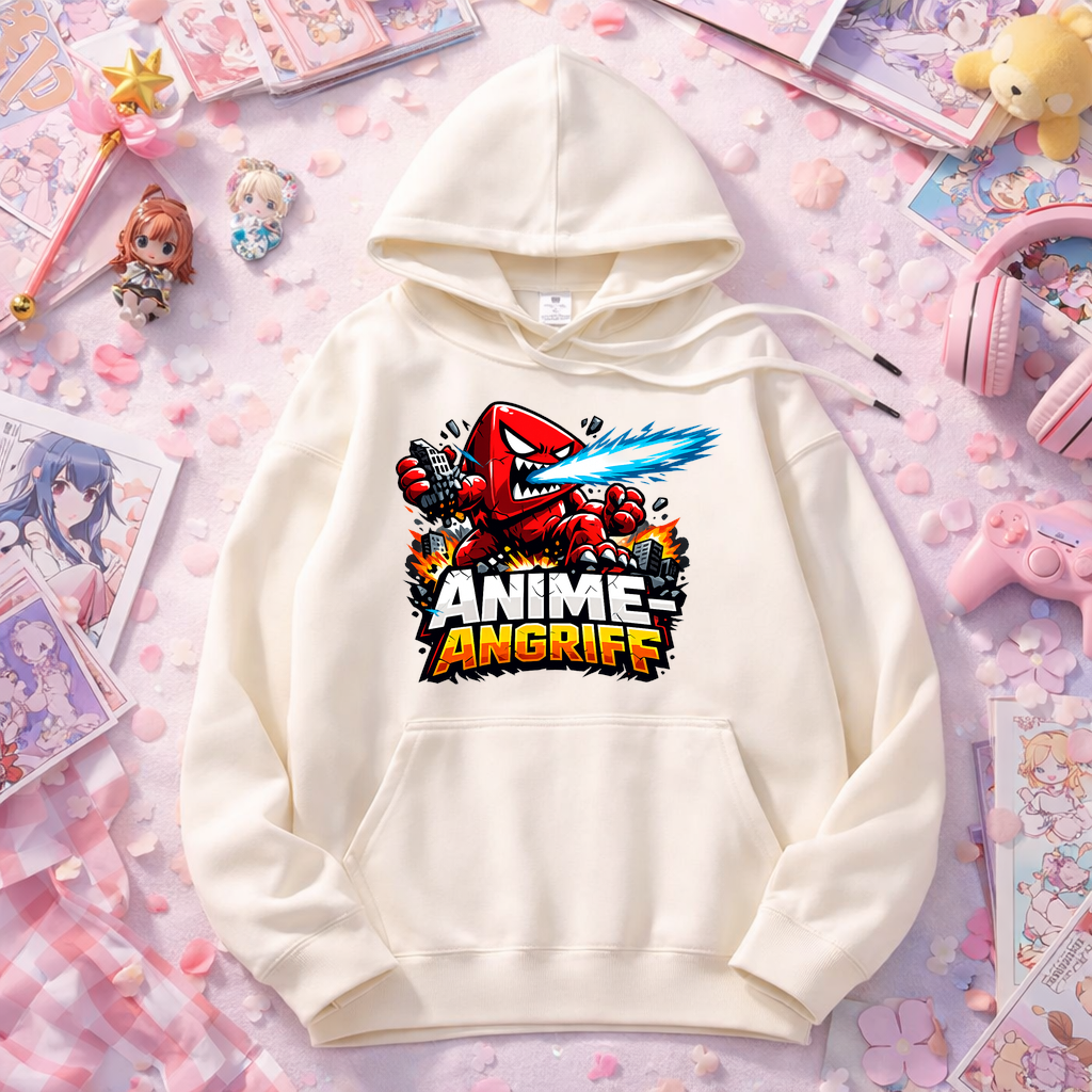 Hoodie Anime-Angriff Power-Up