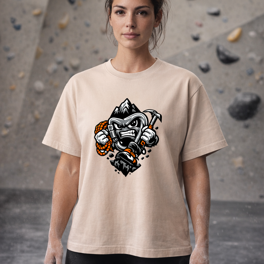 T-shirt Summit Stare: Kletterblick