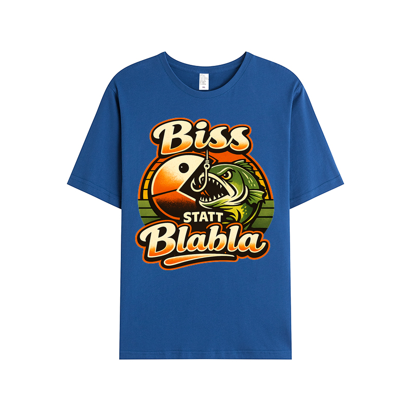 t-shirt Biss statt Blabla Angler Edition
