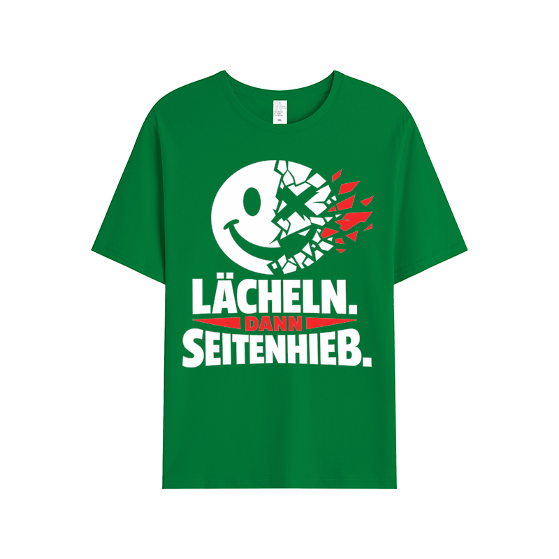 T-shirt Seitenhieb-Glanz im Heldenemblem