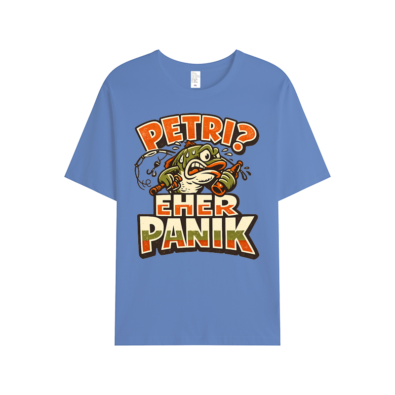 T-Shirt Petri Panik Angler Humor
