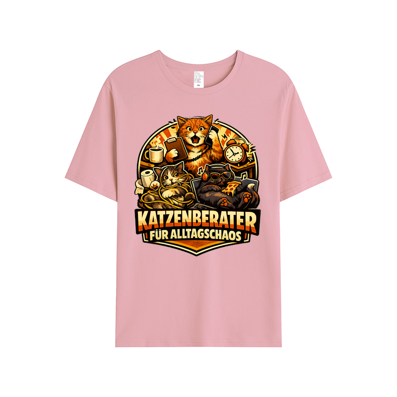 T-Shirt Chaos-Katze: Dein Alltagsberater