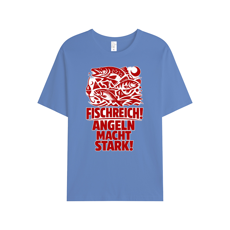 T-Shirt Anglerkraft: Stark im Fischreich!