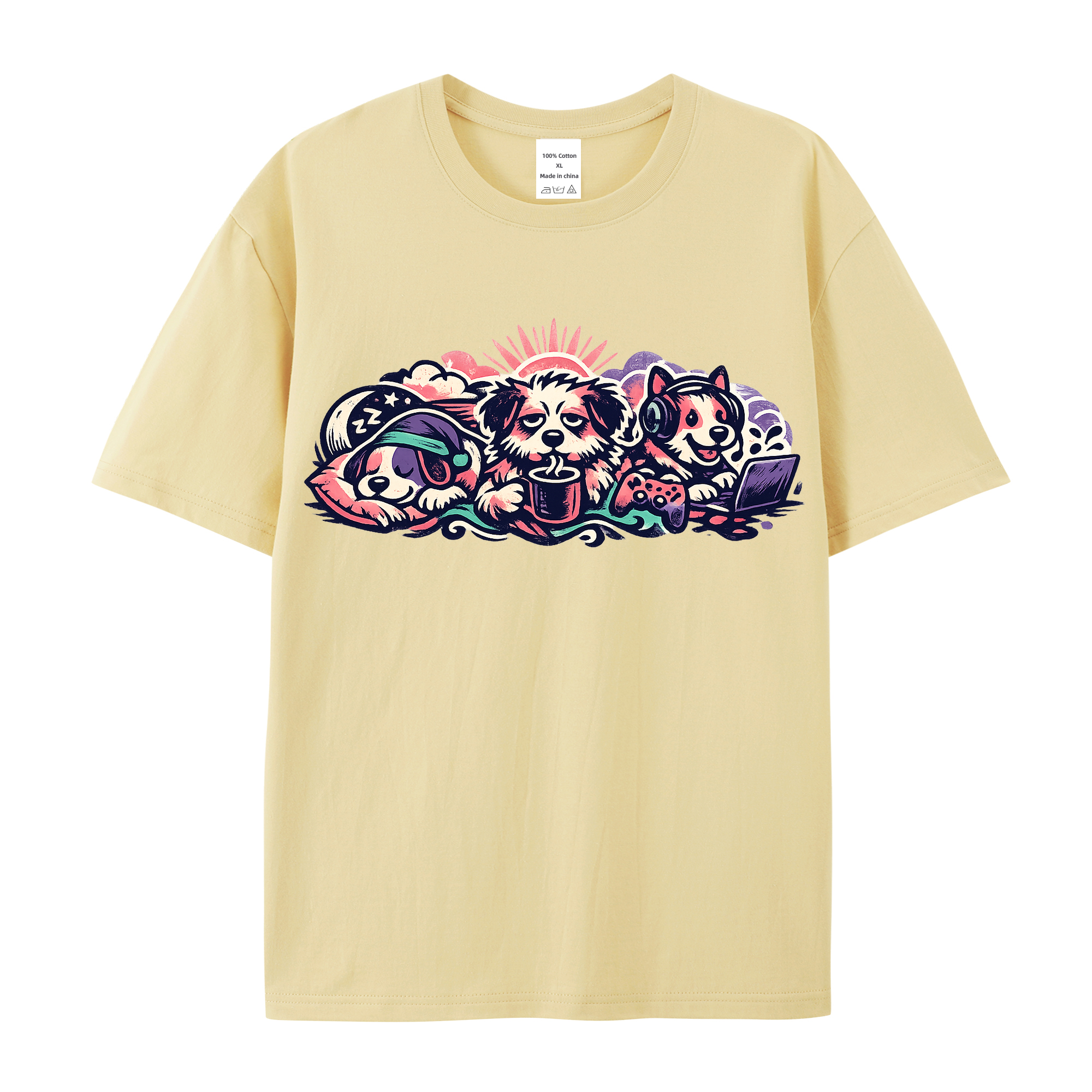 T-Shirt Hundeliebe Unendlichkeit