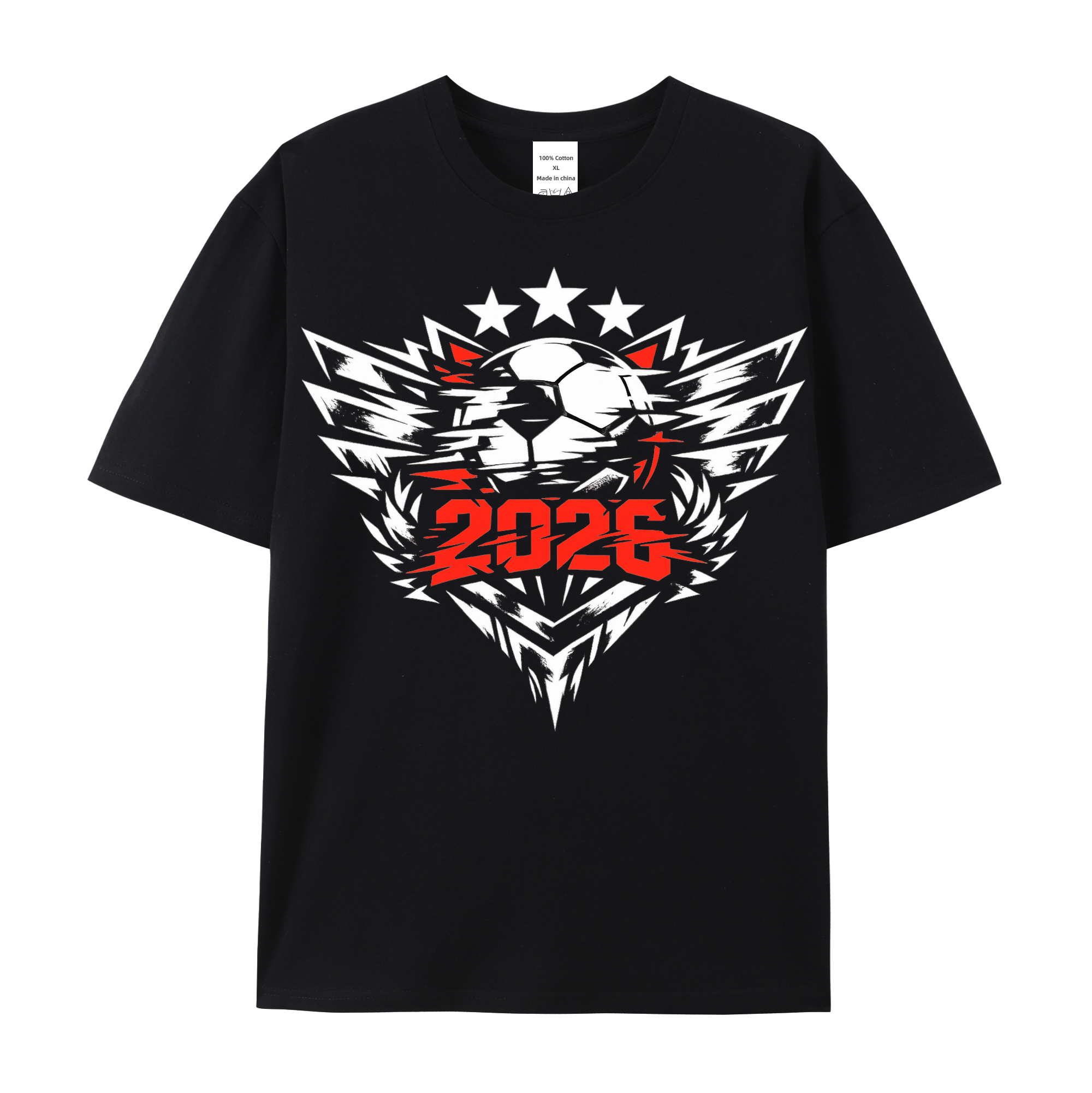 T-shirt Stahlkamm Emblem WM 2026 Angriffssiegel