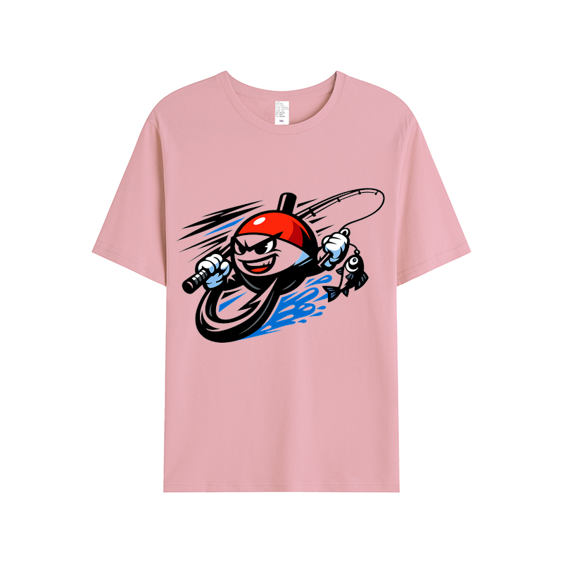 T-Shirt Angelglück am Wasser