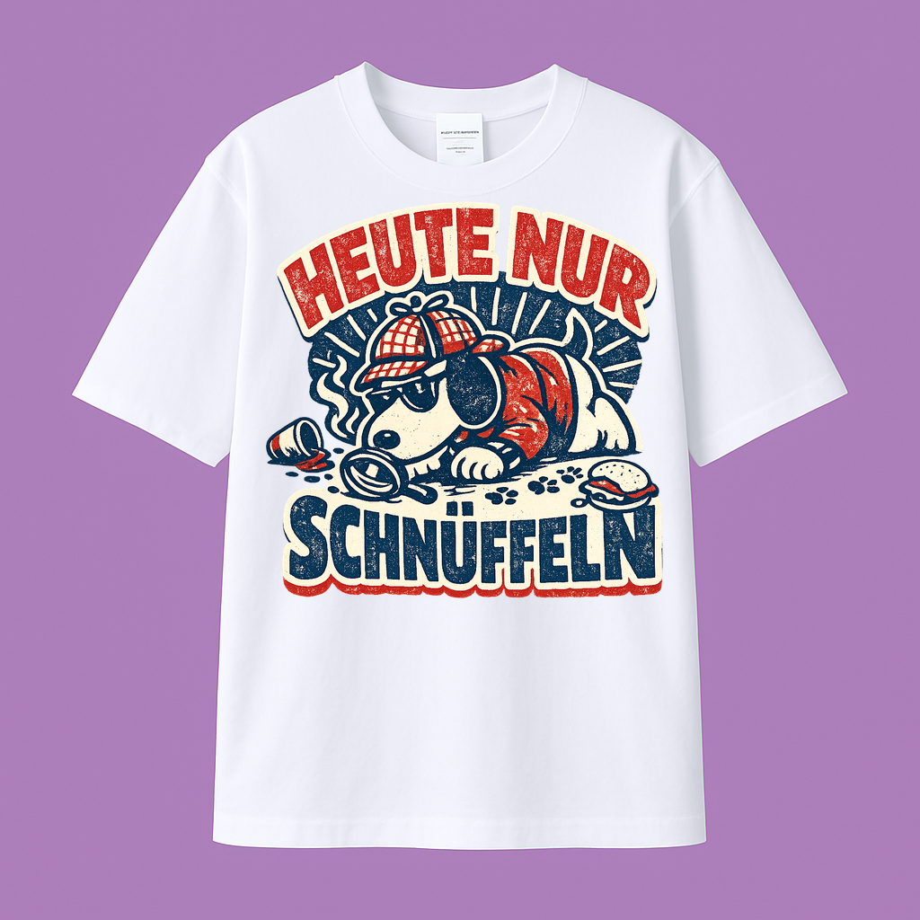 T-Shirt Schnüffelmodus Heute