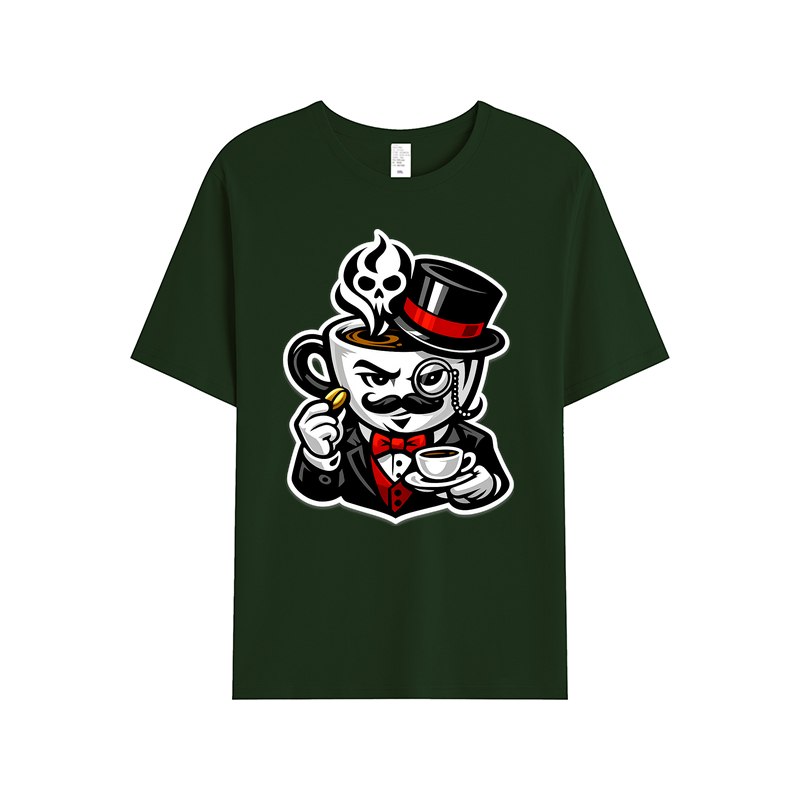 T-shirt Velvet Roast Crest – Kaffee-Krone