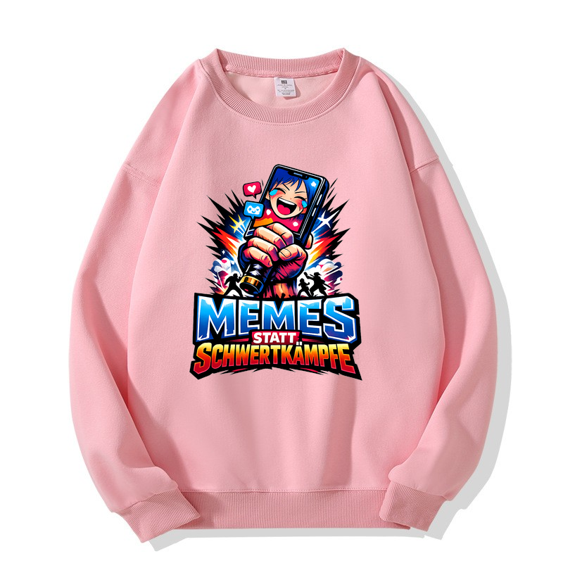 Sweatshirt Meme-Kampf statt Schwertzauber