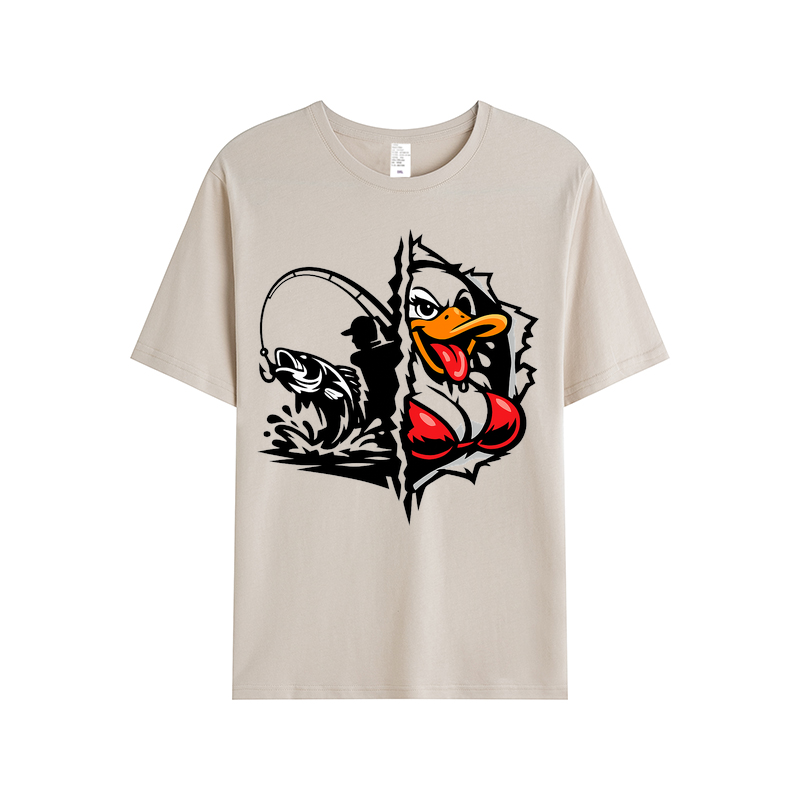 t-shirt Angelglück am Wasser