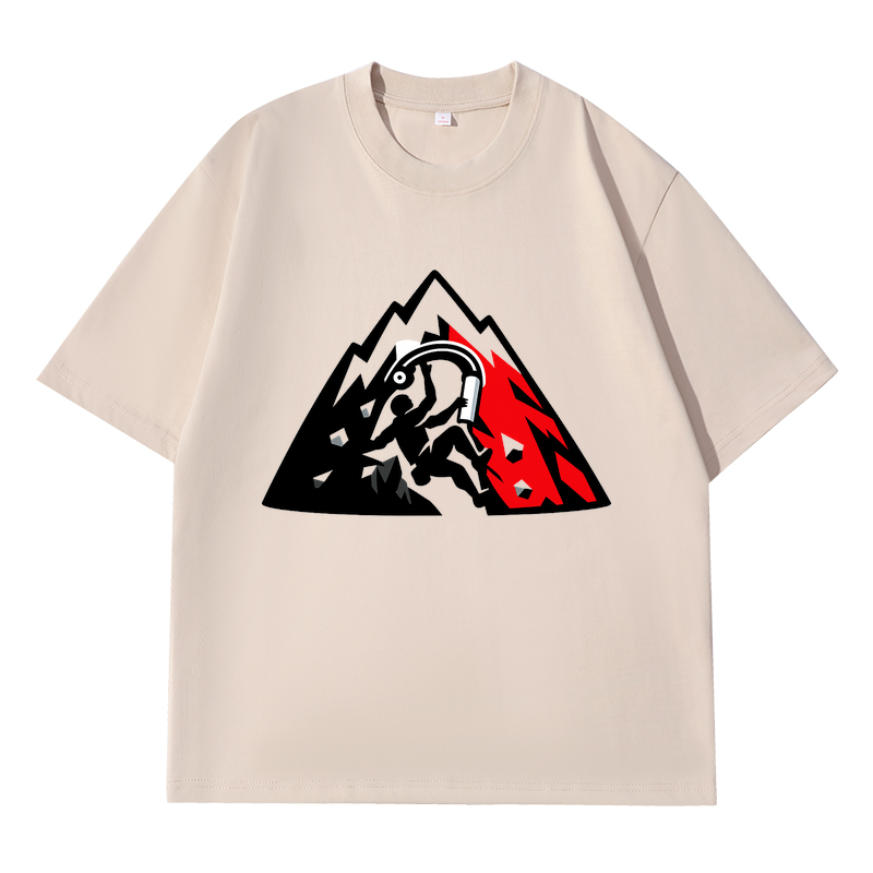 T-shirt Crux of Grit – Boulderer mit Haltung