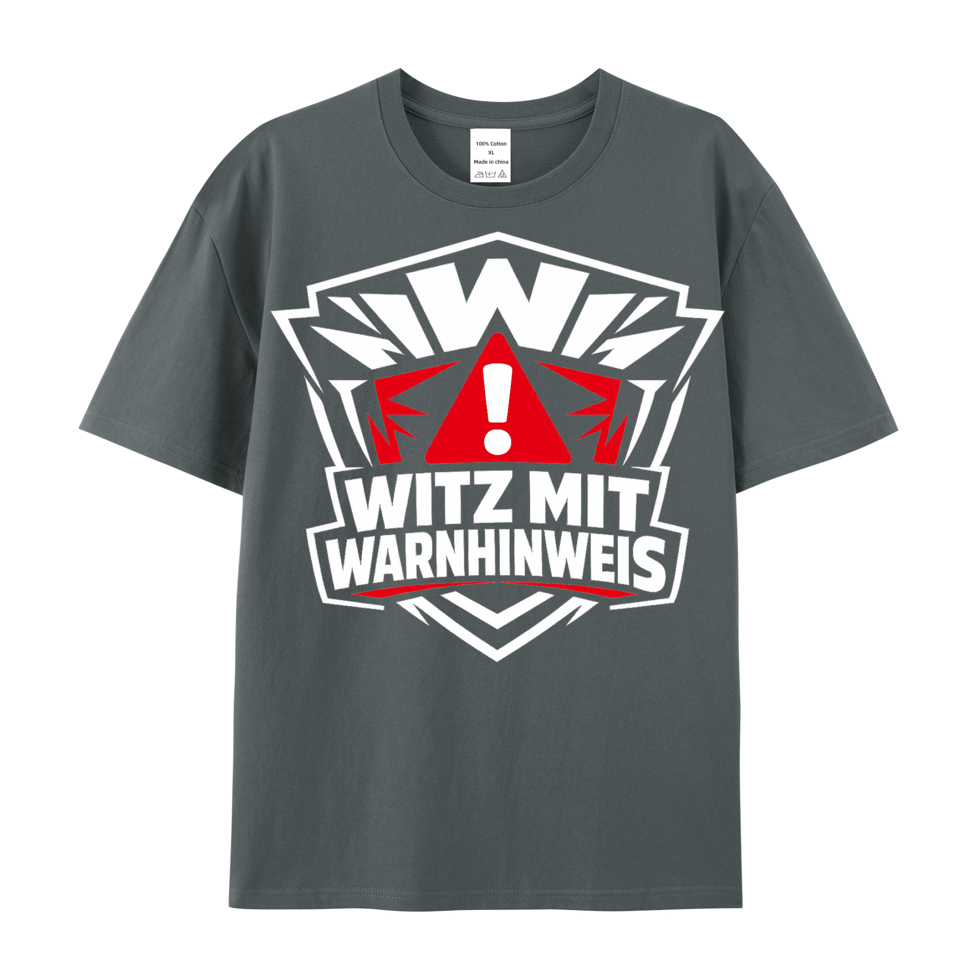 T-shirt Witzwächter Emblem Warnwitz 2026