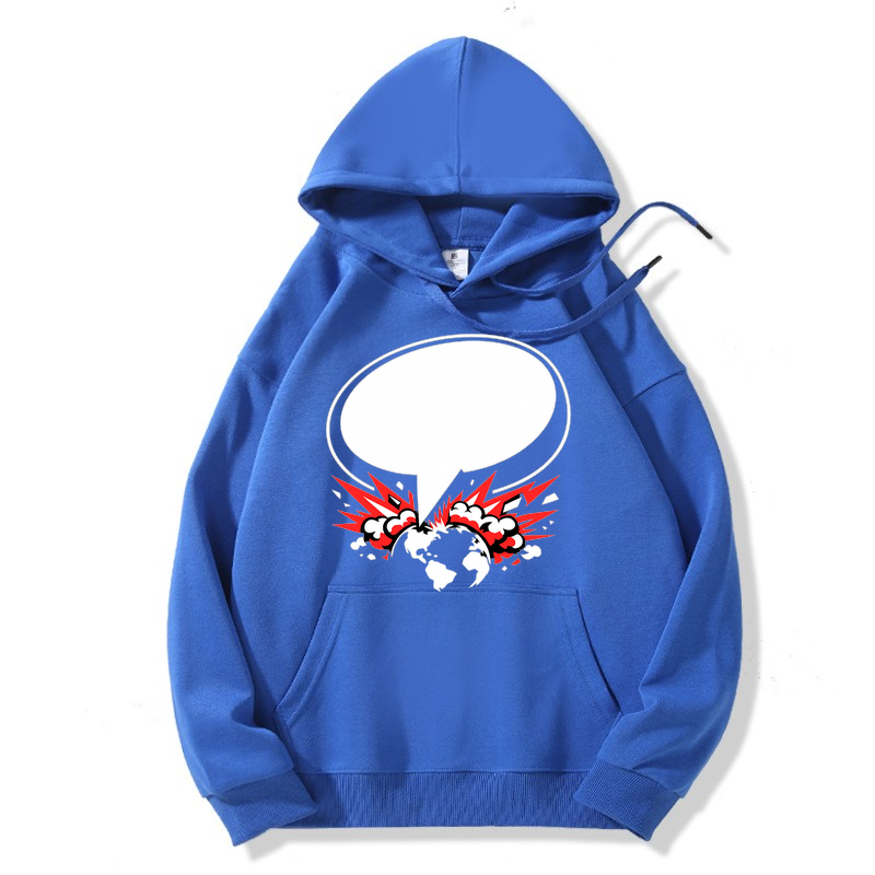 Hoodie Rebellenball im Raster