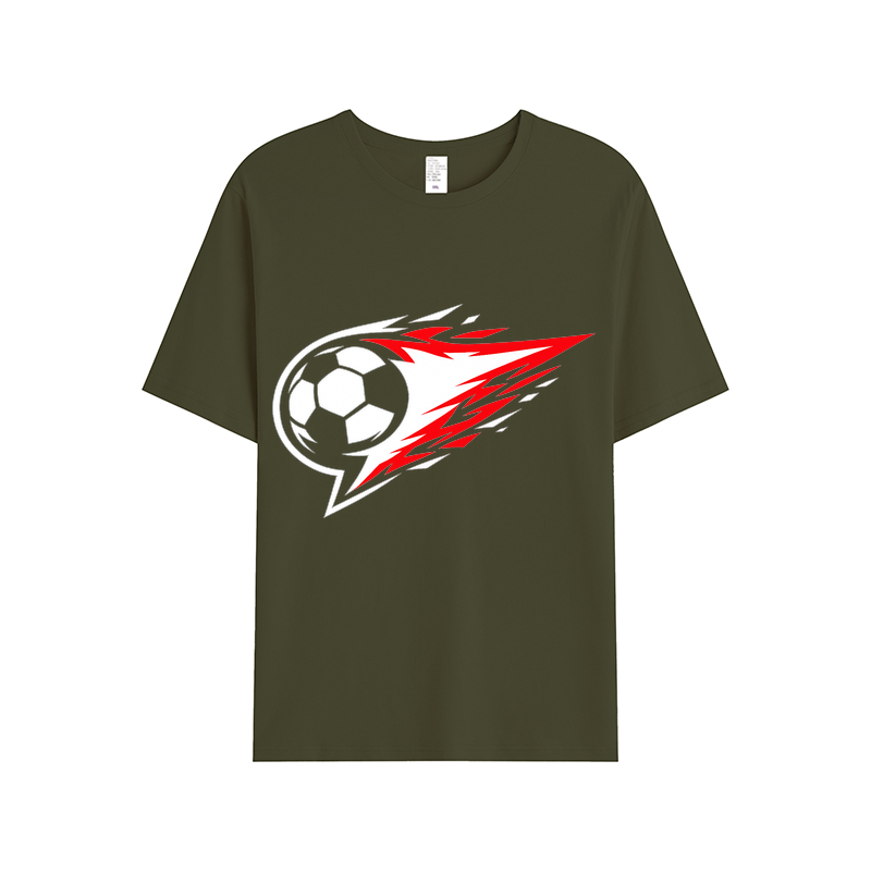 T-shirt Unaufhaltsames Flammenwappen der Siegerglut