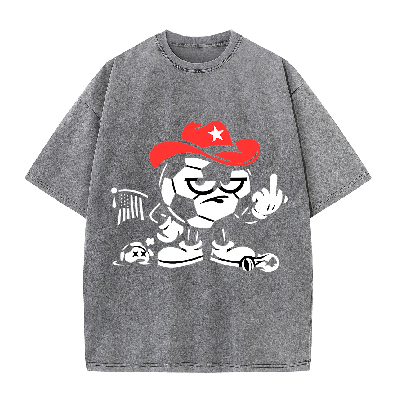 T-shirt Weltmeister-Warnhinweis Prototyp