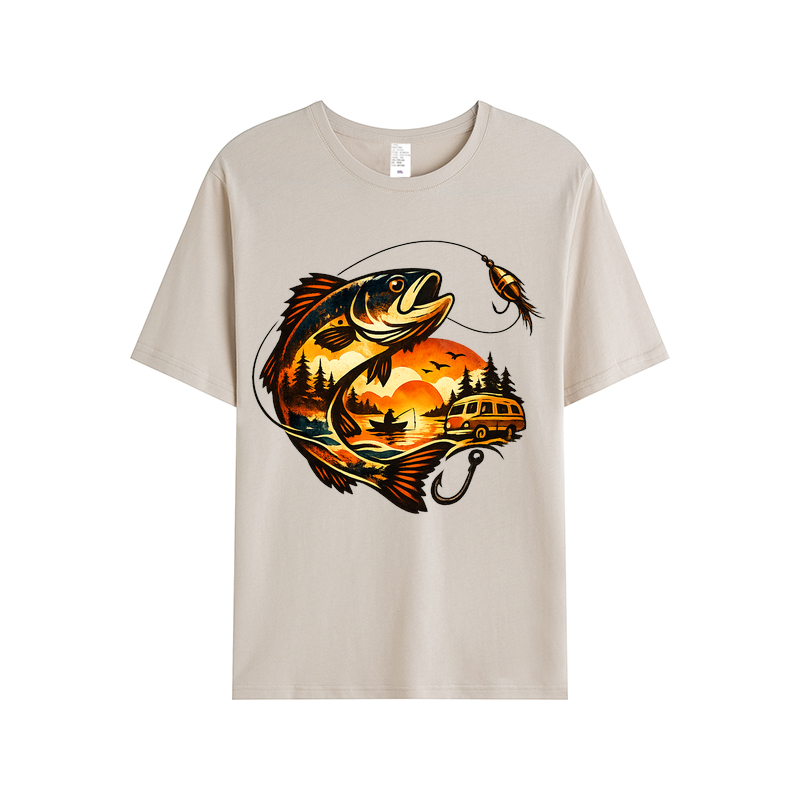 T-Shirt Anglerherz Abenteuer