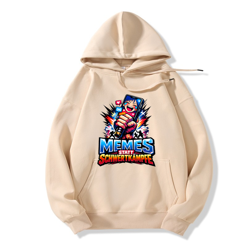 Hoodie MemeKampf statt Schwertkampf