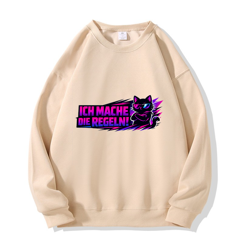 Sweatshirt Katzenboss Regelt Alles