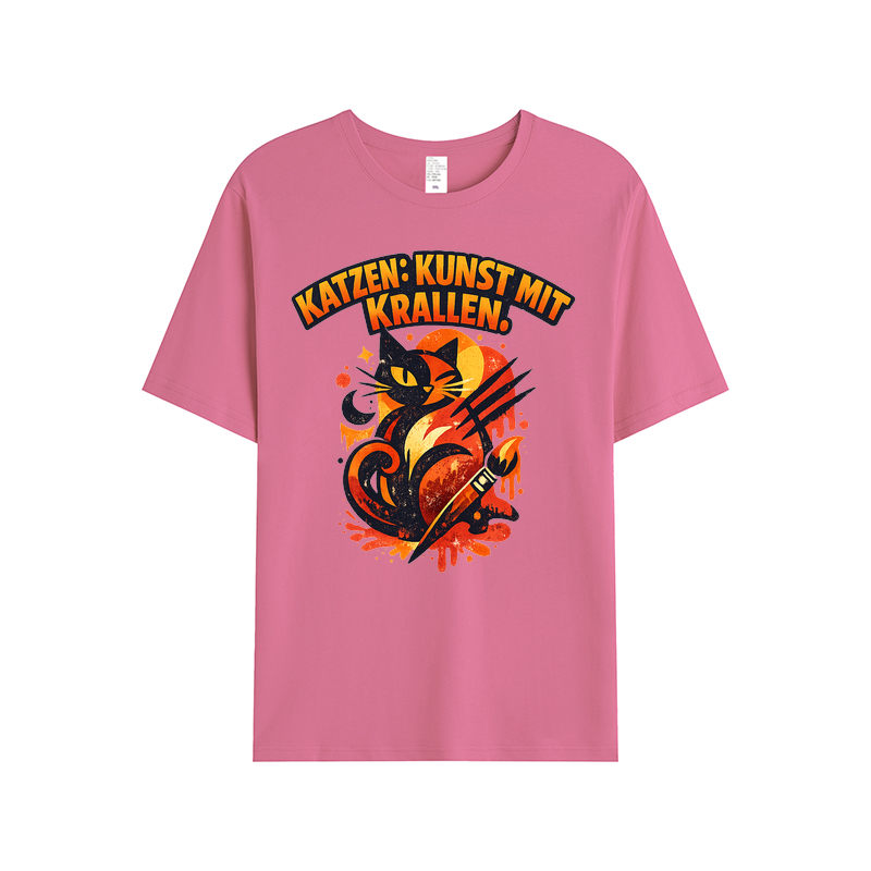 T-Shirt KrallenKunst für Katzenliebhaber
