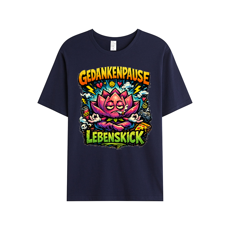 T-Shirt Gedankenpause Lebenskick Flow