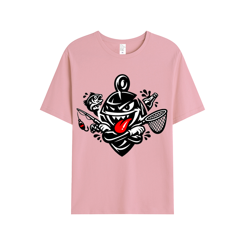 T-Shirt Angelglück am Wasser