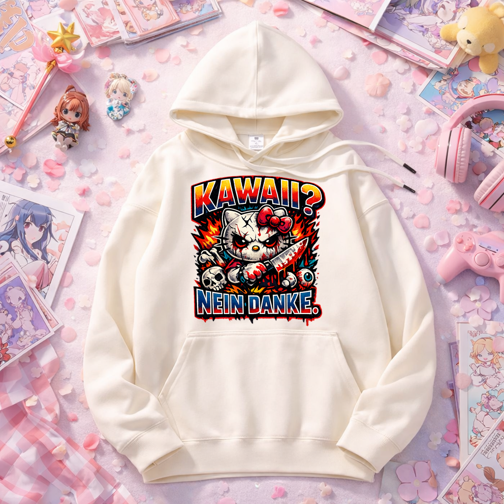 Hoodie Kawaii? Nein danke. Anime Rebell