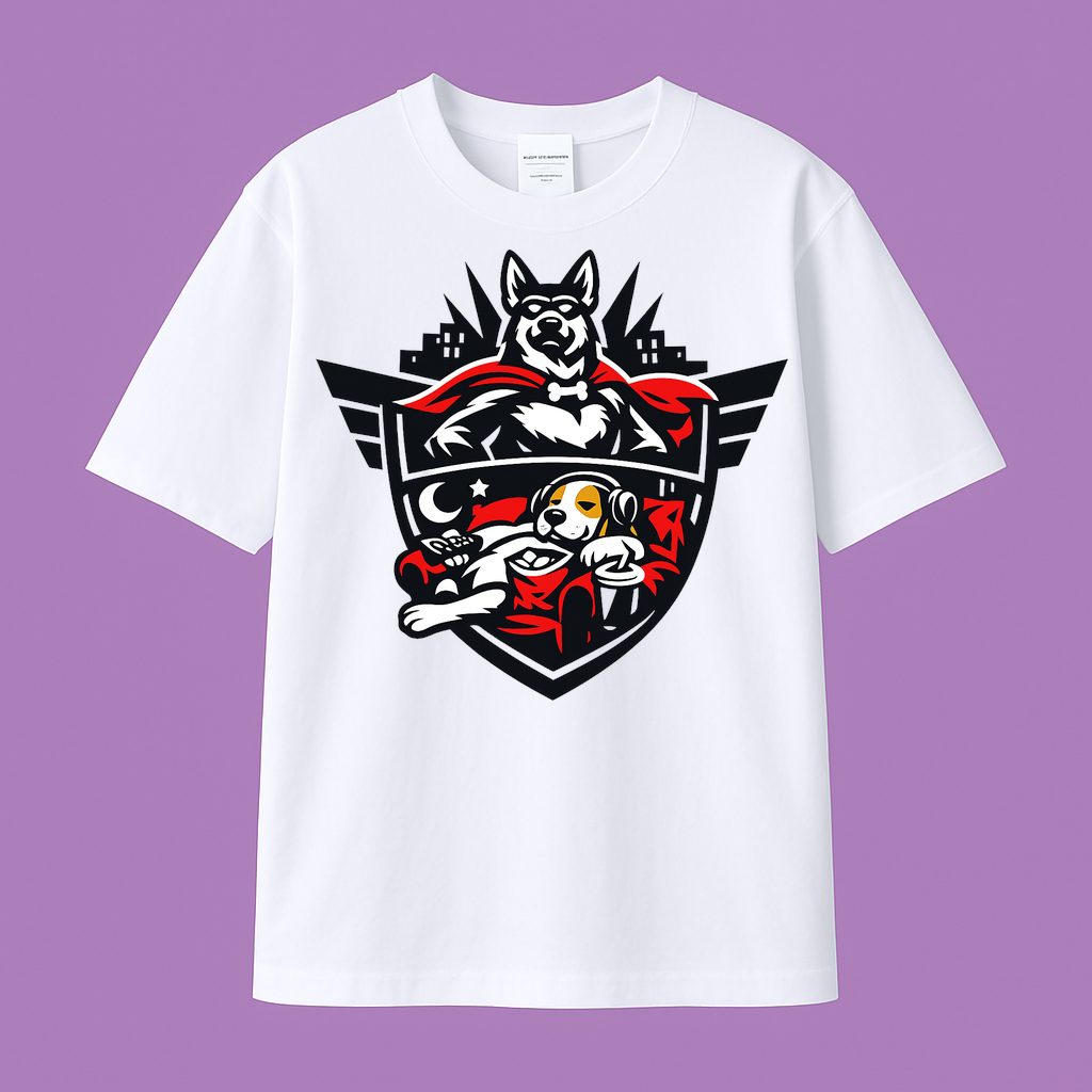 T-Shirt Hundeliebe Pur
