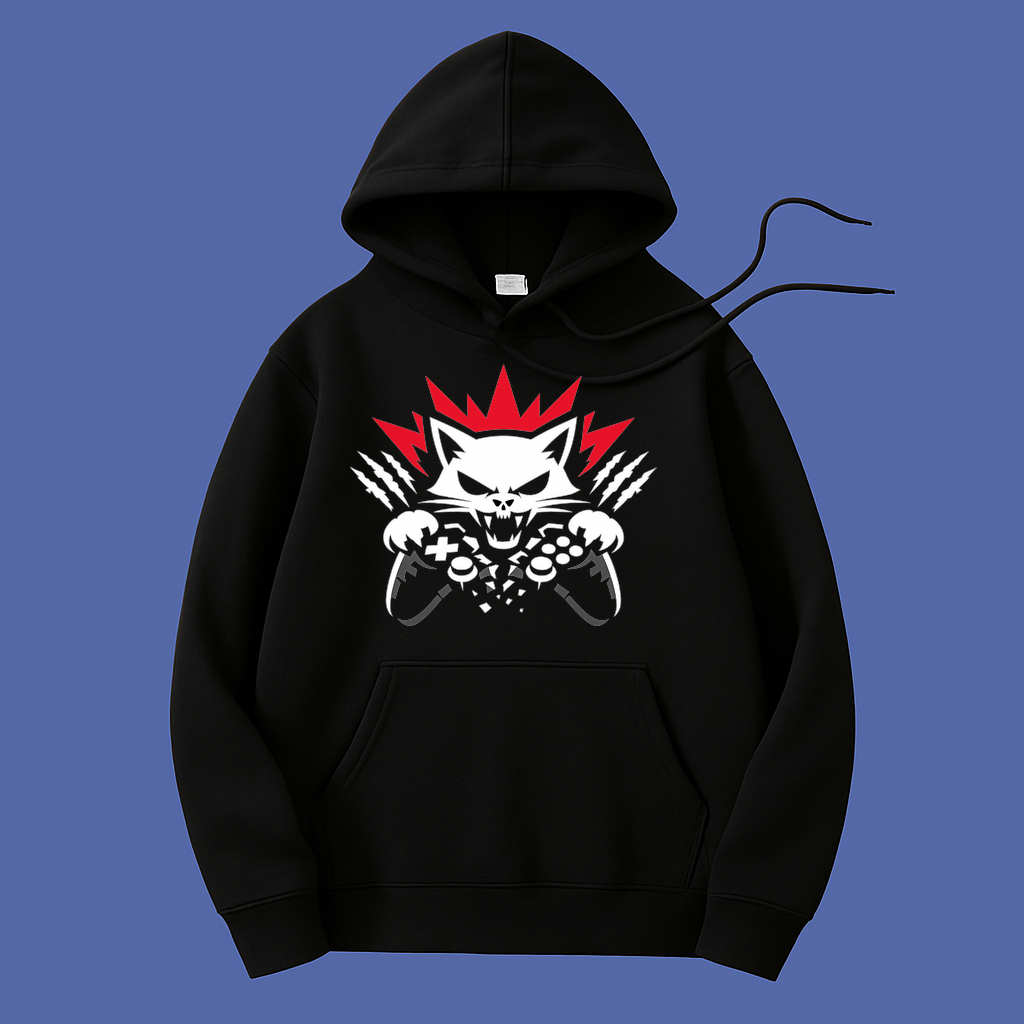 Hoodie Katzenzauber Kuschelmodus