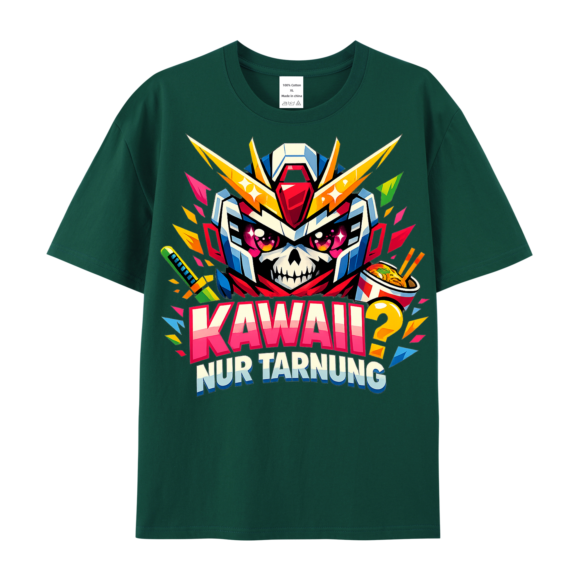 T-Shirt Kawaii Tarnmodus Anime Style