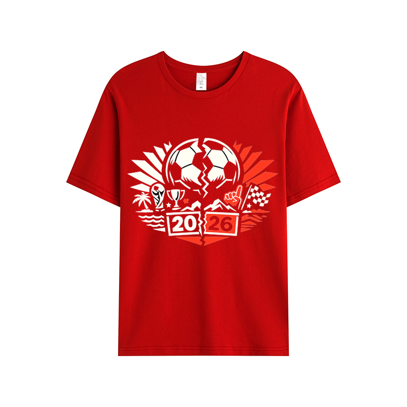 T-shirt WM-Wahnform für echte WM 2026 Fans