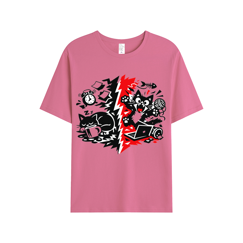 T-Shirt Katzenliebe Pur