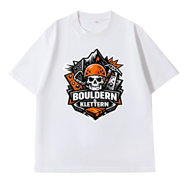 T-shirt - Unisex / 300g Fractured Chalk Pulse Boulderlook