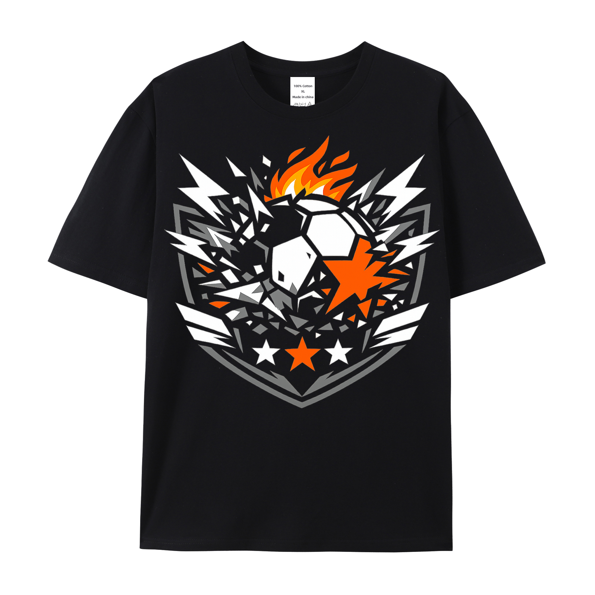 T-shirt Rebellenrausch im Vektorsturm