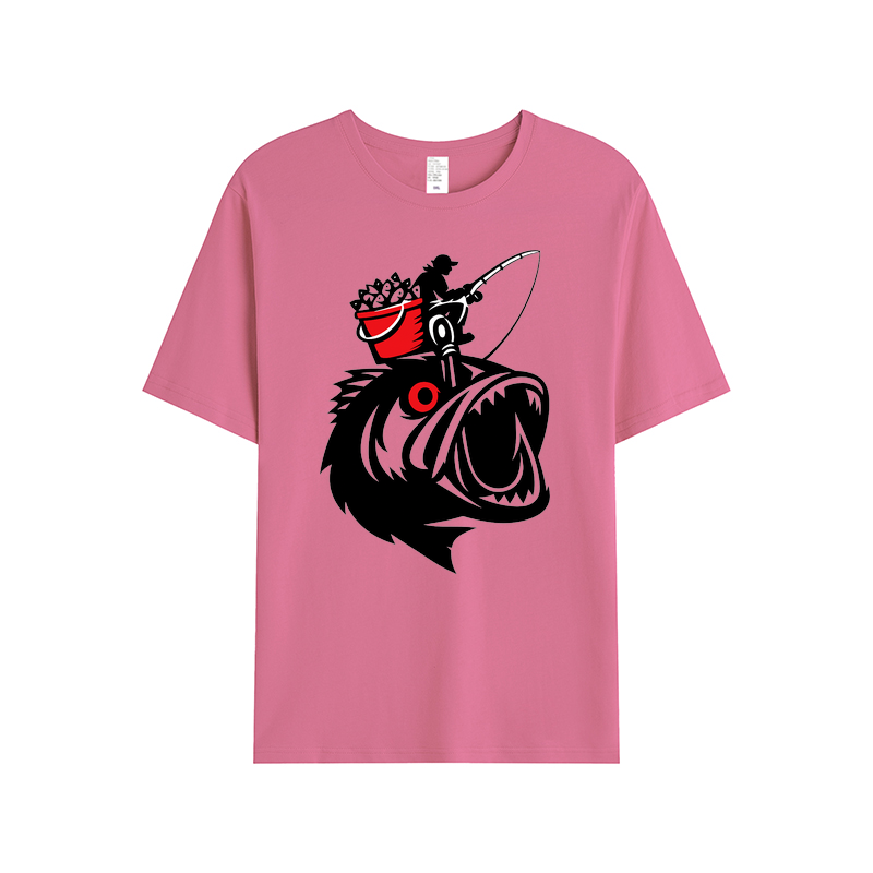 T-Shirt Angelglück am Wasser