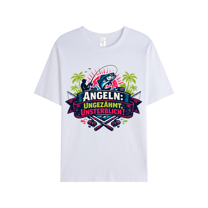 T-Shirt Anglergeist Ungezähmt