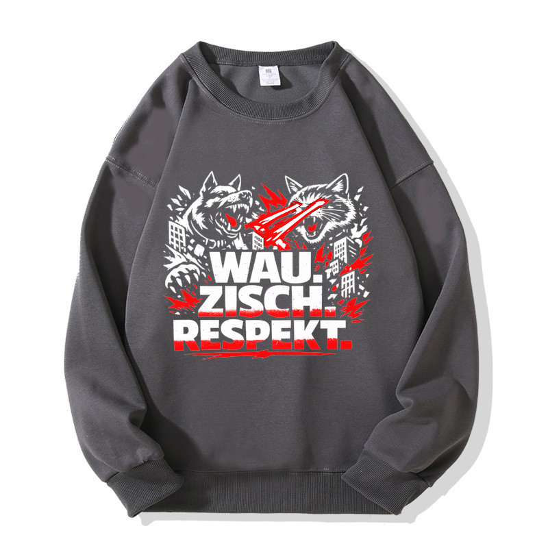Sweatshirt Wau Zisch Respekt Haustier Vibes