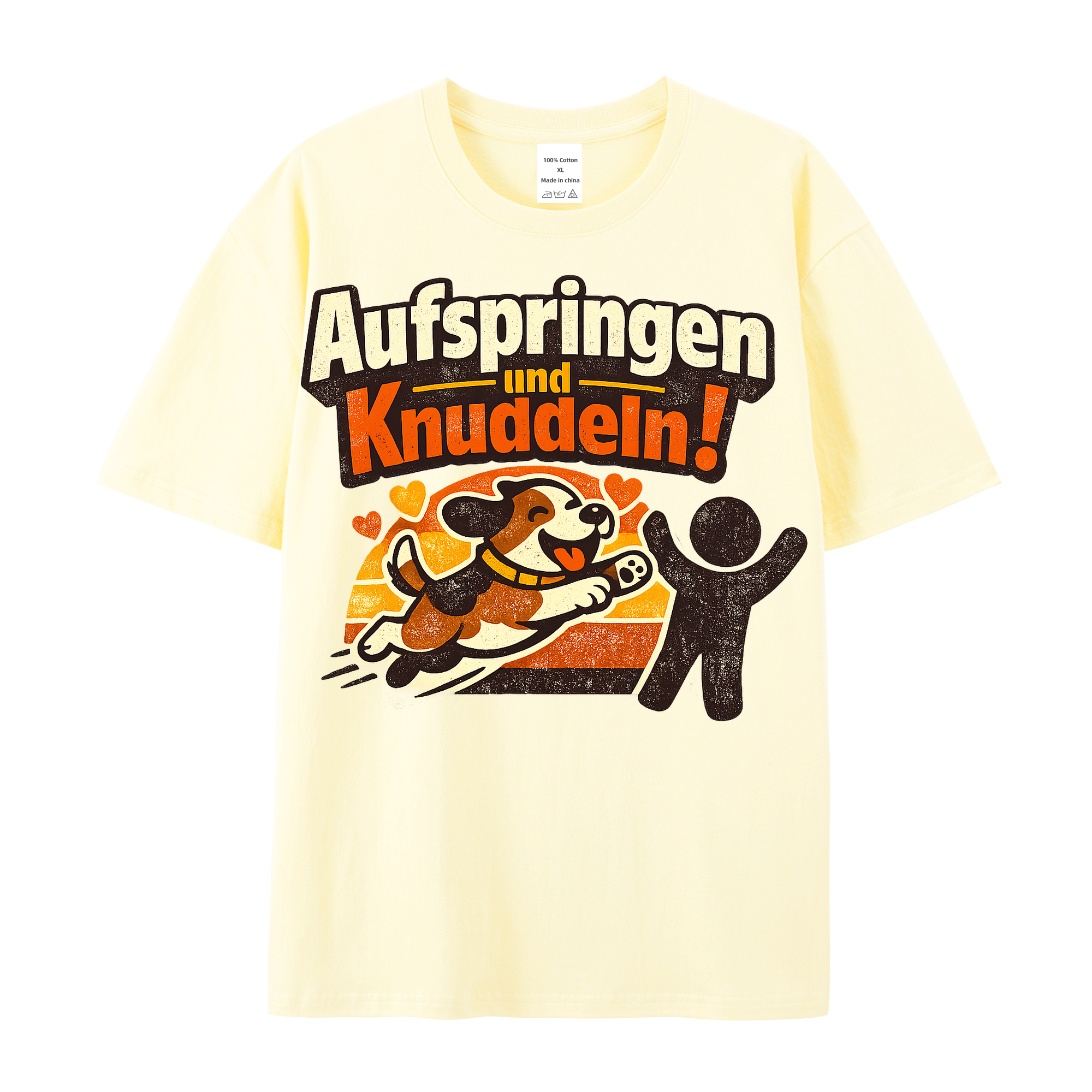 Aufspringen und Knuddeln! t-shirt