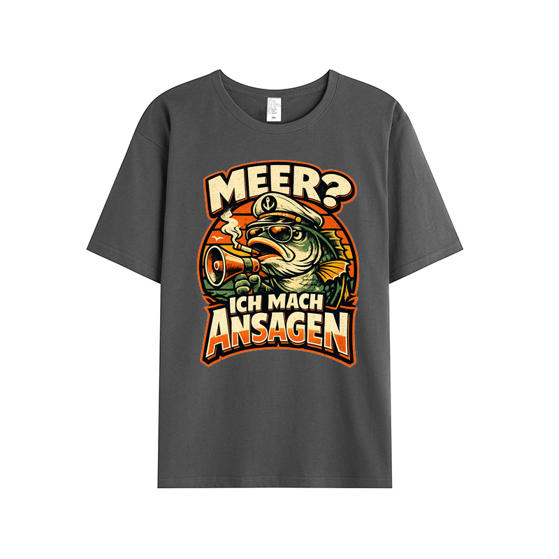 T-Shirt Meer Ansagen Angler Edition