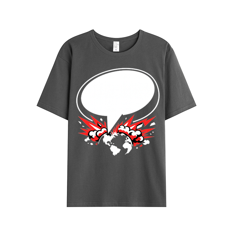 T-shirt Rebellenball im Raster der Hexagon-Nacht