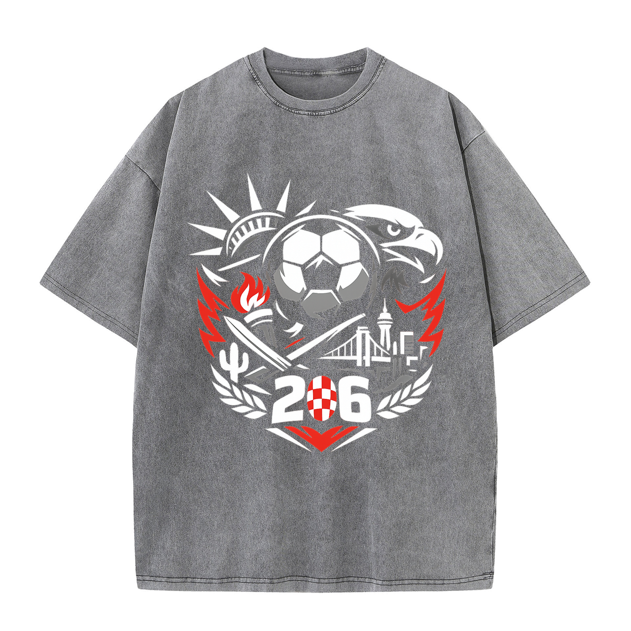 T-Shirt Sturmkrone des Spiels WM 2026