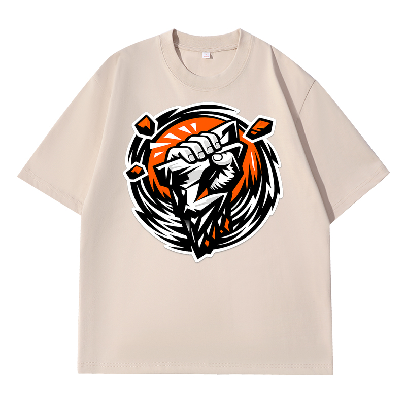 T-shirt - 100% gekämmte Baumwolle - Unisex / 300g Cliff Hug