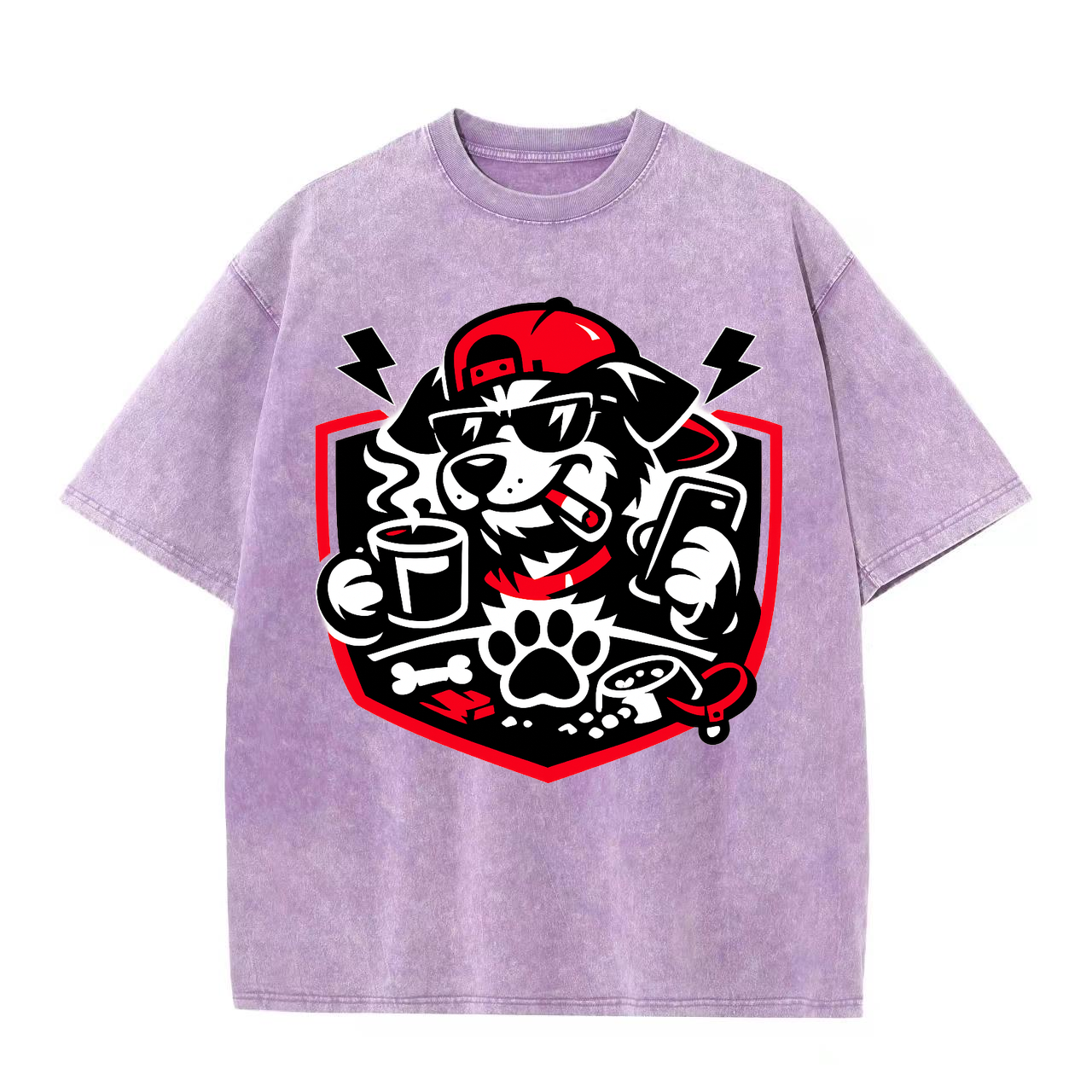 T-Shirt Pfotenliebe Hundeglück