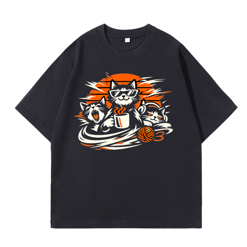 T-Shirt Katzenzauber Lounge