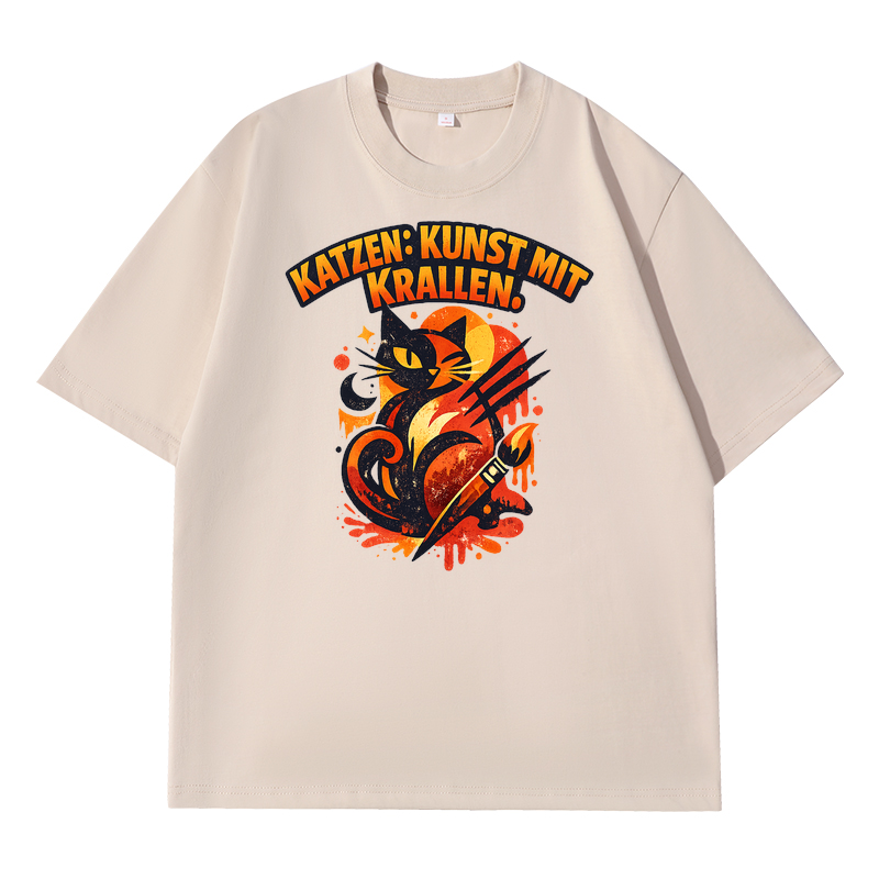 T-Shirt Krallenkunst der Samtpfoten