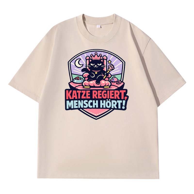T-Shirt Katzenherrschaft Deluxe
